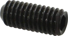 Holo-Krome - 3/8-16 UNC, 7/8" OAL, Cup Point Set Screw - Grade 8 Alloy Steel, 3/16" Key - Apex Tool & Supply