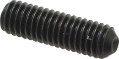Holo-Krome - 3/8-16 UNC, 1-1/4" OAL, Cup Point Set Screw - Grade 8 Alloy Steel, 3/16" Key - Apex Tool & Supply