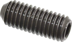 Holo-Krome - 1/2-13 UNC, 1-1/4" OAL, Cup Point Set Screw - Grade 8 Alloy Steel, 1/4" Key - Apex Tool & Supply