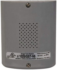 Edwards Signaling - 120 VAC, Base Mount Signal Combination Tone Card - 3R, 4X NEMA Rated, IP54 Ingress Rating, 0.05 Amp, 79 dB at 10 Ft. to 89 dB at 1m Adjustable Output, For Use with 102 Series Stacklights - Apex Tool & Supply