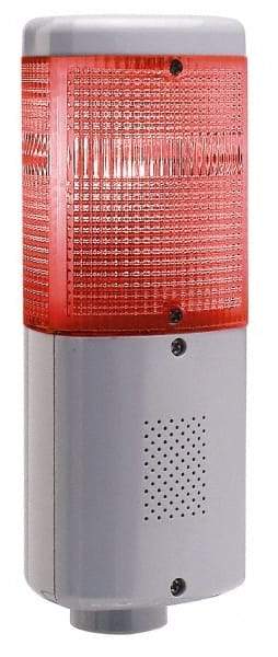 Edwards Signaling - LED Lamp, Amber, Green, Red, Flashing and Steady, Stackable Tower Light Module - 24 VDC, 0.06 Amp, IP65 Ingress Rating, 3R, 4X NEMA Rated, Panel Mount - Apex Tool & Supply