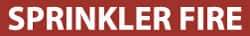 NMC - Pipe Marker with Sprinkler Fire Legend and No Graphic - 2-1/2 to 6" Pipe Outside Diam, White on Red - Apex Tool & Supply