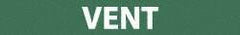 NMC - Pipe Marker with Vent Legend and No Graphic - 3/4 to 1-1/4" Pipe Outside Diam, White on Green - Apex Tool & Supply