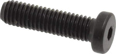 Holo-Krome - #10-32 UNF Hex Socket Drive, Low Socket Cap Screw - Alloy Steel, Black Oxide Finish, Fully Threaded, 3/4" Length Under Head - Apex Tool & Supply