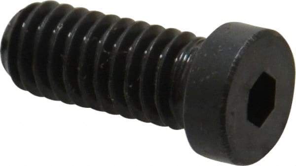 Holo-Krome - 5/16-18 UNC Hex Socket Drive, Low Socket Cap Screw - Alloy Steel, Black Oxide Finish, Fully Threaded, 3/4" Length Under Head - Apex Tool & Supply