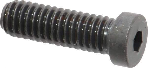 Holo-Krome - 5/16-18 UNC Hex Socket Drive, Low Socket Cap Screw - Alloy Steel, Black Oxide Finish, Fully Threaded, 1" Length Under Head - Apex Tool & Supply