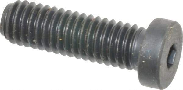 Holo-Krome - 3/8-16 UNC Hex Socket Drive, Low Socket Cap Screw - Alloy Steel, Black Oxide Finish, Fully Threaded, 1-1/4" Length Under Head - Apex Tool & Supply