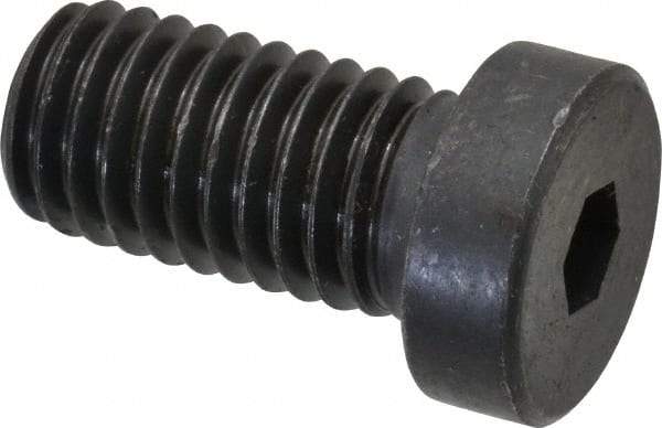 Holo-Krome - 1/2-13 UNC Hex Socket Drive, Low Socket Cap Screw - Alloy Steel, Black Oxide Finish, Fully Threaded, 1" Length Under Head - Apex Tool & Supply
