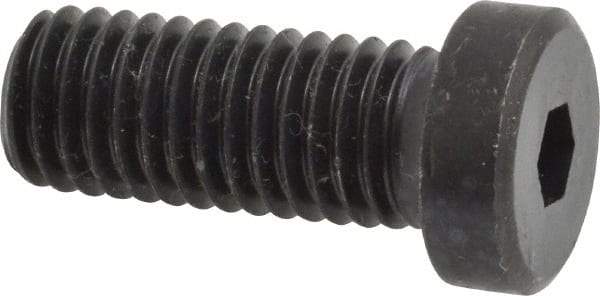 Holo-Krome - 1/2-13 UNC Hex Socket Drive, Low Socket Cap Screw - Alloy Steel, Black Oxide Finish, Fully Threaded, 1-1/4" Length Under Head - Apex Tool & Supply