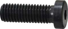 Holo-Krome - 1/2-13 UNC Hex Socket Drive, Low Socket Cap Screw - Alloy Steel, Black Oxide Finish, Fully Threaded, 1-1/2" Length Under Head - Apex Tool & Supply