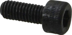 Holo-Krome - M5x0.80 Metric Coarse Hex Socket Drive, Socket Cap Screw - Grade 12.9 Alloy Steel, Black Oxide Finish, Fully Threaded, 12mm Length Under Head - Apex Tool & Supply