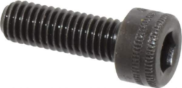 Holo-Krome - M5x0.80 Metric Coarse Hex Socket Drive, Socket Cap Screw - Grade 12.9 Alloy Steel, Black Oxide Finish, Fully Threaded, 15mm Length Under Head - Apex Tool & Supply