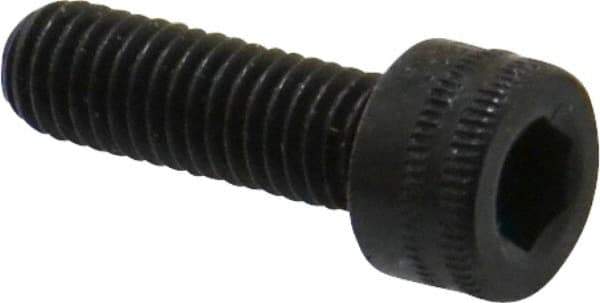 Holo-Krome - M5x0.80 Metric Coarse Hex Socket Drive, Socket Cap Screw - Grade 12.9 Alloy Steel, Black Oxide Finish, Fully Threaded, 16mm Length Under Head - Apex Tool & Supply