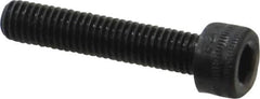 Holo-Krome - M5x0.80 Metric Coarse Hex Socket Drive, Socket Cap Screw - Grade 12.9 Alloy Steel, Black Oxide Finish, Fully Threaded, 25mm Length Under Head - Apex Tool & Supply