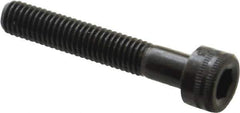 Holo-Krome - M5x0.80 Metric Coarse Hex Socket Drive, Socket Cap Screw - Grade 12.9 Alloy Steel, Black Oxide Finish, Fully Threaded, 30mm Length Under Head - Apex Tool & Supply