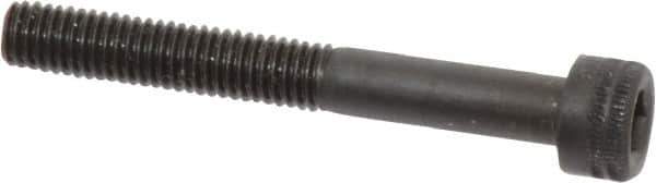 Holo-Krome - M5x0.80 Metric Coarse Hex Socket Drive, Socket Cap Screw - Grade 12.9 Alloy Steel, Black Oxide Finish, Partially Threaded, 40mm Length Under Head - Apex Tool & Supply