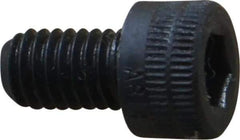 Holo-Krome - M6x1.00 Metric Coarse Hex Socket Drive, Socket Cap Screw - Grade 12.9 Alloy Steel, Black Oxide Finish, Fully Threaded, 10mm Length Under Head - Apex Tool & Supply