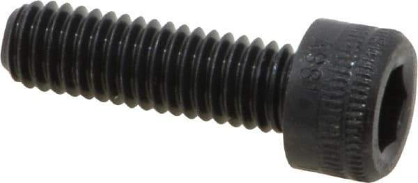 Holo-Krome - M6x1.00 Metric Coarse Hex Socket Drive, Socket Cap Screw - Grade 12.9 Alloy Steel, Black Oxide Finish, Fully Threaded, 20mm Length Under Head - Apex Tool & Supply
