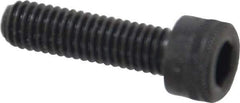Holo-Krome - M6x1.00 Metric Coarse Hex Socket Drive, Socket Cap Screw - Grade 12.9 Alloy Steel, Black Oxide Finish, Fully Threaded, 22mm Length Under Head - Apex Tool & Supply
