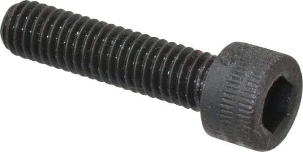 Holo-Krome - M6x1.00 Metric Coarse Hex Socket Drive, Socket Cap Screw - Grade 12.9 Alloy Steel, Black Oxide Finish, Fully Threaded, 25mm Length Under Head - Apex Tool & Supply