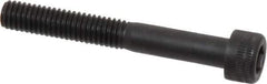 Holo-Krome - M6x1.00 Metric Coarse Hex Socket Drive, Socket Cap Screw - Grade 12.9 Alloy Steel, Black Oxide Finish, Partially Threaded, 45mm Length Under Head - Apex Tool & Supply