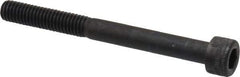 Holo-Krome - M6x1.00 Metric Coarse Hex Socket Drive, Socket Cap Screw - Grade 12.9 Alloy Steel, Black Oxide Finish, Partially Threaded, 60mm Length Under Head - Apex Tool & Supply
