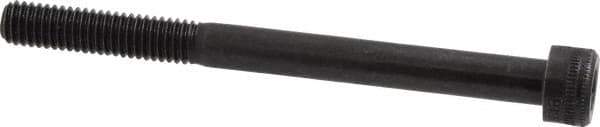 Holo-Krome - M6x1.00 Metric Coarse Hex Socket Drive, Socket Cap Screw - Grade 12.9 Alloy Steel, Black Oxide Finish, Partially Threaded, 70mm Length Under Head - Apex Tool & Supply