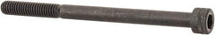 Holo-Krome - M6x1.00 Metric Coarse Hex Socket Drive, Socket Cap Screw - Grade 12.9 Alloy Steel, Black Oxide Finish, Partially Threaded, 80mm Length Under Head - Apex Tool & Supply