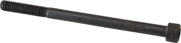 Holo-Krome - M6x1.00 Metric Coarse Hex Socket Drive, Socket Cap Screw - Grade 12.9 Alloy Steel, Black Oxide Finish, Partially Threaded, 90mm Length Under Head - Apex Tool & Supply