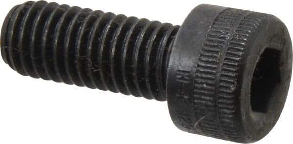 Holo-Krome - M8x1.25 Metric Coarse Hex Socket Drive, Socket Cap Screw - Grade 12.9 Alloy Steel, Black Oxide Finish, Fully Threaded, 20mm Length Under Head - Apex Tool & Supply