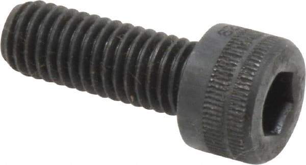 Holo-Krome - M8x1.25 Metric Coarse Hex Socket Drive, Socket Cap Screw - Grade 12.9 Alloy Steel, Black Oxide Finish, Fully Threaded, 22mm Length Under Head - Apex Tool & Supply