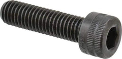 Holo-Krome - M8x1.25 Metric Coarse Hex Socket Drive, Socket Cap Screw - Grade 12.9 Alloy Steel, Black Oxide Finish, Fully Threaded, 30mm Length Under Head - Apex Tool & Supply