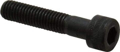 Holo-Krome - M8x1.25 Metric Coarse Hex Socket Drive, Socket Cap Screw - Grade 12.9 Alloy Steel, Black Oxide Finish, Partially Threaded, 40mm Length Under Head - Apex Tool & Supply