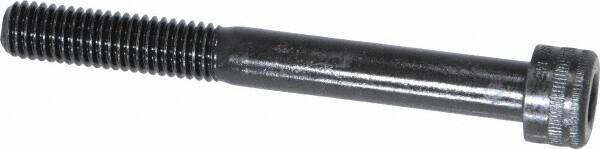 Holo-Krome - M8x1.25 Metric Coarse Hex Socket Drive, Socket Cap Screw - Grade 12.9 Alloy Steel, Black Oxide Finish, Partially Threaded, 70mm Length Under Head - Apex Tool & Supply