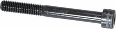 Holo-Krome - M8x1.25 Metric Coarse Hex Socket Drive, Socket Cap Screw - Grade 12.9 Alloy Steel, Black Oxide Finish, Partially Threaded, 70mm Length Under Head - Apex Tool & Supply