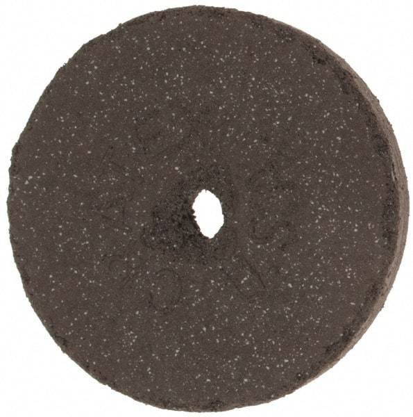 Cratex - 7/8" Diam x 1/8" Hole x 1/8" Thick, Surface Grinding Wheel - Medium Grade - Apex Tool & Supply