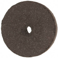 Cratex - 7/8" Diam x 1/8" Hole x 1/8" Thick, Surface Grinding Wheel - Medium Grade - Apex Tool & Supply
