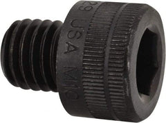 Holo-Krome - M10x1.50 Metric Coarse Hex Socket Drive, Socket Cap Screw - Grade 12.9 Alloy Steel, Black Oxide Finish, Fully Threaded, 10mm Length Under Head - Apex Tool & Supply
