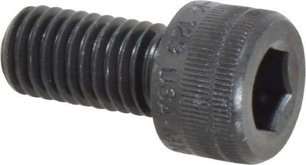 Holo-Krome - M10x1.50 Metric Coarse Hex Socket Drive, Socket Cap Screw - Grade 12.9 Alloy Steel, Black Oxide Finish, Fully Threaded, 20mm Length Under Head - Apex Tool & Supply