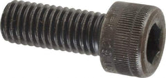Holo-Krome - M10x1.50 Metric Coarse Hex Socket Drive, Socket Cap Screw - Grade 12.9 Alloy Steel, Black Oxide Finish, Fully Threaded, 25mm Length Under Head - Apex Tool & Supply