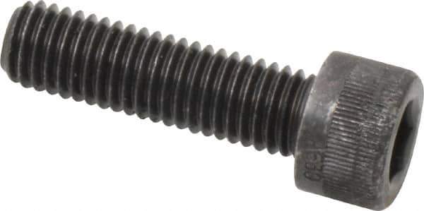 Holo-Krome - M10x1.50 Metric Coarse Hex Socket Drive, Socket Cap Screw - Grade 12.9 Alloy Steel, Black Oxide Finish, Fully Threaded, 35mm Length Under Head - Apex Tool & Supply