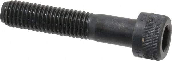 Holo-Krome - M10x1.50 Metric Coarse Hex Socket Drive, Socket Cap Screw - Grade 12.9 Alloy Steel, Black Oxide Finish, Partially Threaded, 50mm Length Under Head - Apex Tool & Supply