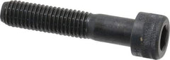 Holo-Krome - M10x1.50 Metric Coarse Hex Socket Drive, Socket Cap Screw - Grade 12.9 Alloy Steel, Black Oxide Finish, Partially Threaded, 50mm Length Under Head - Apex Tool & Supply