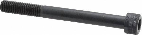 Holo-Krome - M10x1.50 Metric Coarse Hex Socket Drive, Socket Cap Screw - Grade 12.9 Alloy Steel, Black Oxide Finish, Partially Threaded, 100mm Length Under Head - Apex Tool & Supply
