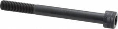 Holo-Krome - M10x1.50 Metric Coarse Hex Socket Drive, Socket Cap Screw - Grade 12.9 Alloy Steel, Black Oxide Finish, Partially Threaded, 100mm Length Under Head - Apex Tool & Supply