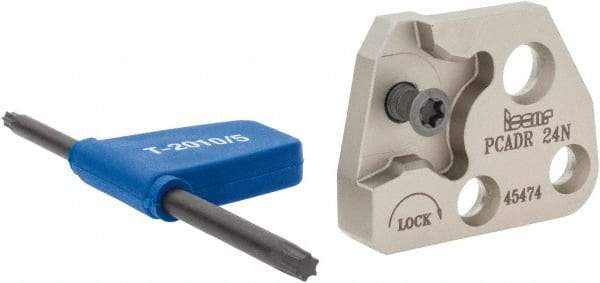 Iscar - 0.02 to 1/8" Groove Width, Right Hand Cut, PCAD Indexable Grooving Blade - Multiple Insert Styles, Series Modular Grip & PentaCut - Apex Tool & Supply