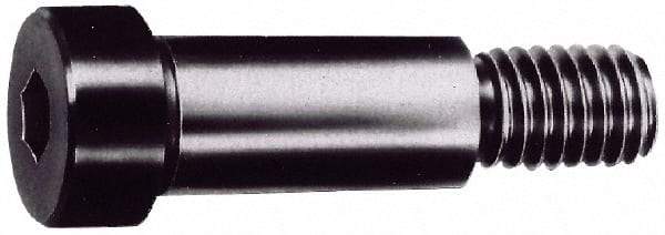 Value Collection - 1" Shoulder Diam x 1" Shoulder Length, 3/4-10 UNC, Hex Socket Shoulder Screw - 18-8 Stainless Steel, Uncoated, 5/8" Head Height x 1-5/16" Head Diam - Apex Tool & Supply