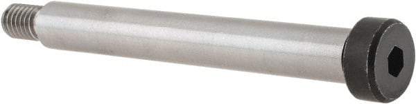 Holo-Krome - 1/2" Shoulder Diam x 3-3/4" Shoulder Length, 3/8-16 UNRC, Hex Socket Shoulder Screw - 8 Alloy Steel, Uncoated, 0.729 to 3/4" Head Diam - Apex Tool & Supply