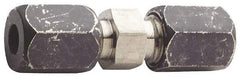 Made in USA - 1" OD, Grade 316Stainless Steel Union - 1-3/8" Hex, Comp x Comp Ends - Apex Tool & Supply