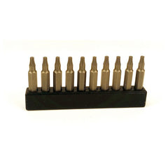 System 4 10 Pack Torx Micro Bits T5 × 28mm - Apex Tool & Supply